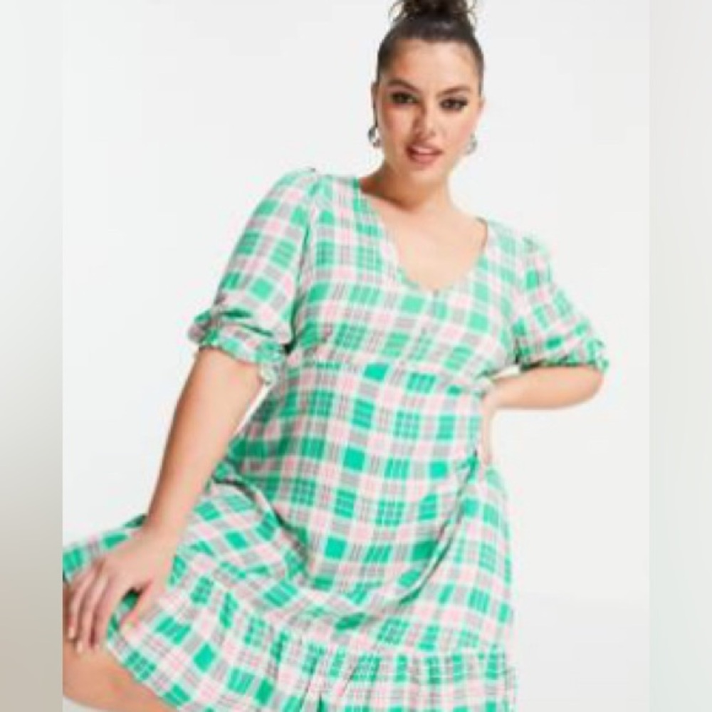 ASOS CHECKERED DRESS